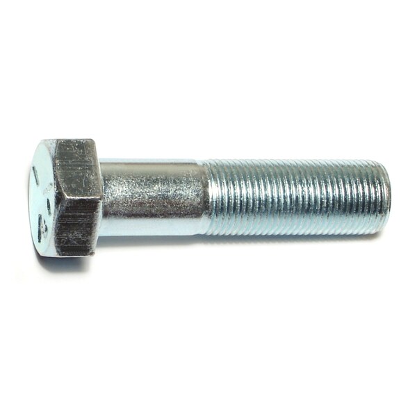 Midwest Fastener Grade 5, 3/8"-16 Hex Head Cap Screw, Zinc Plated Steel, 3 in L, 3 PK 71184 - main